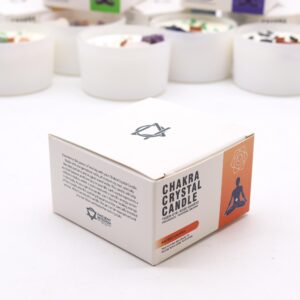 Chakra Crystal Candles - Sacral Chakra