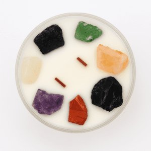 Chakra Crytal Candle
